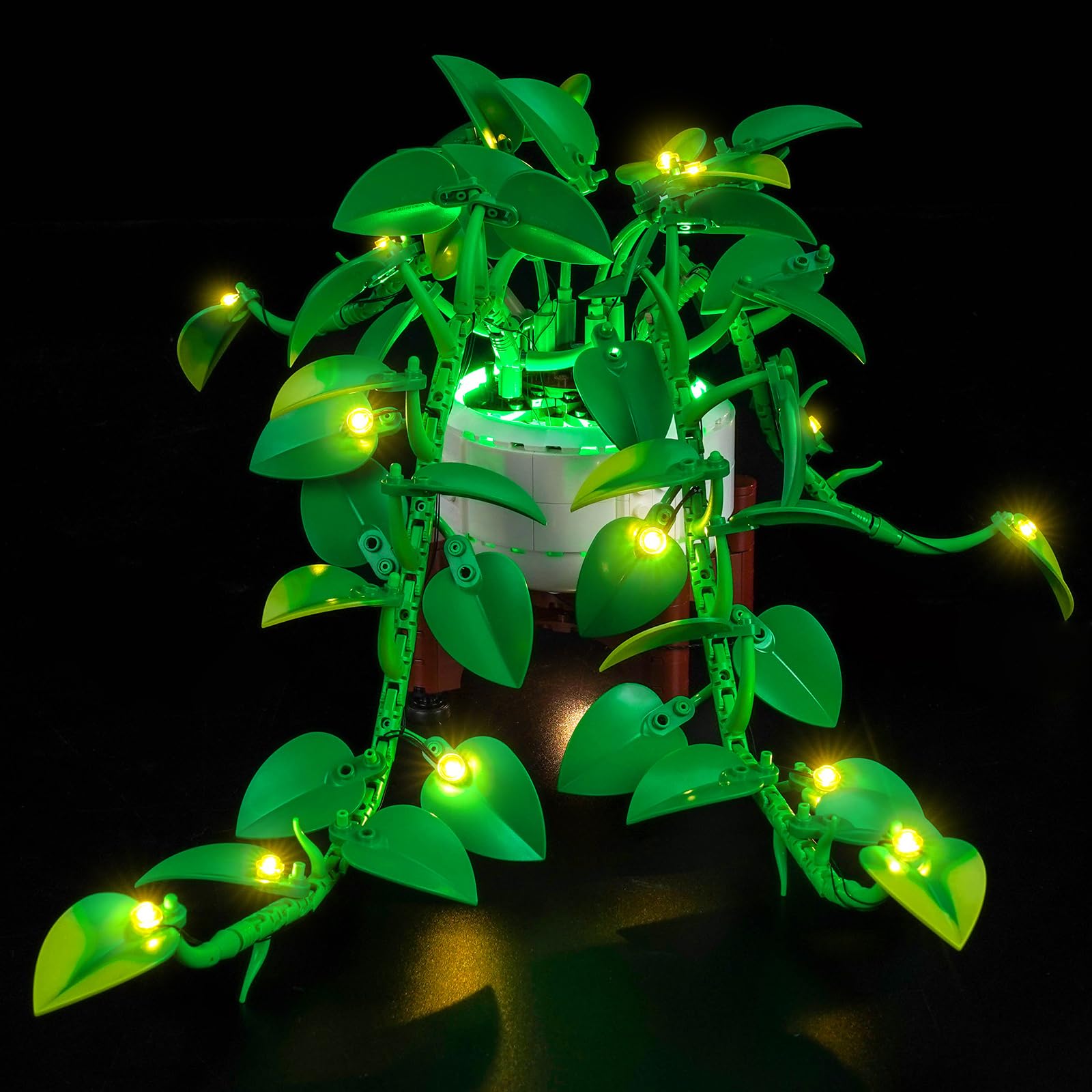LocoLee LED Light Set compatible with LEGO 11512 Hanging Golden Pothos