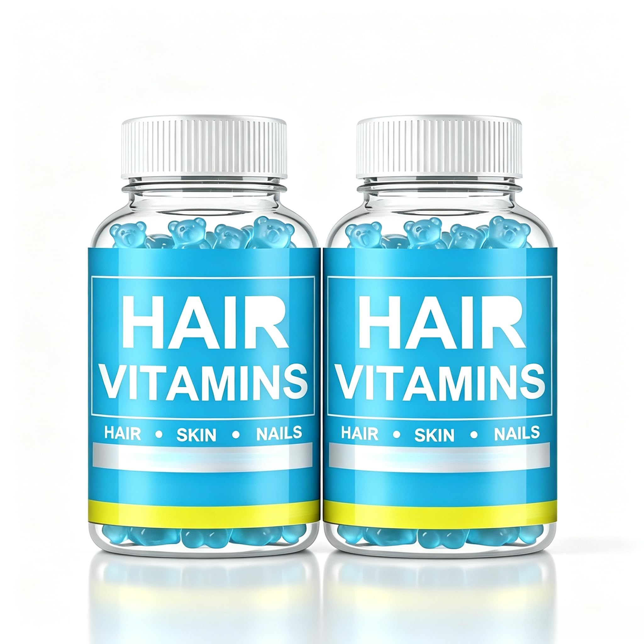 caramelle gommose per capelli, per capelli,pelle e unghie più forti e folti