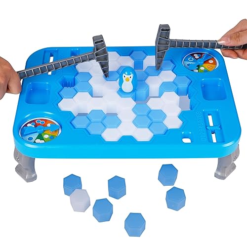 DR.DUDU Ice Breaker Game Save Penguin On Ice Block Family