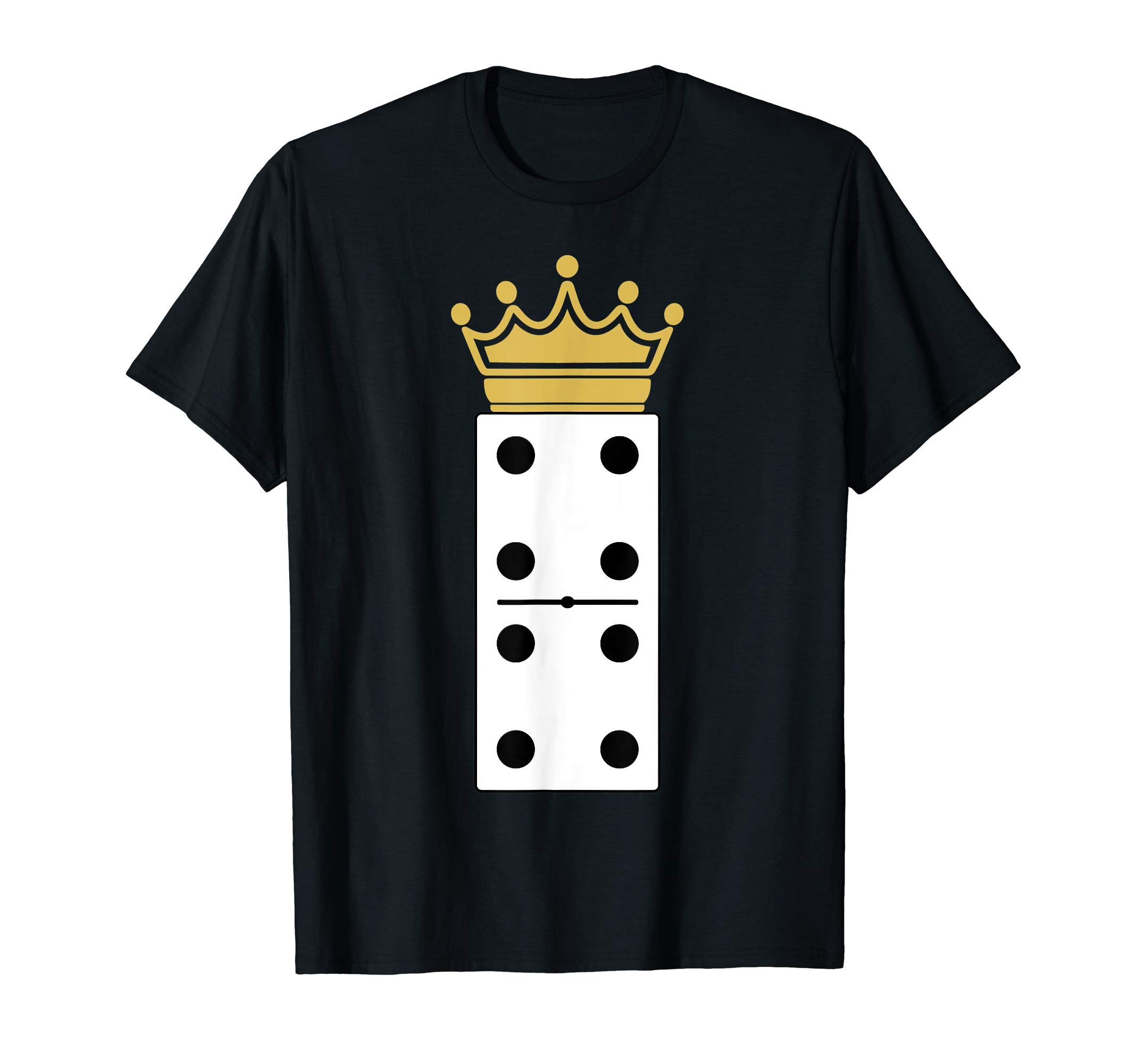 Domino 4 And 4 King Matching Costume Double 4 Game T-Shirt