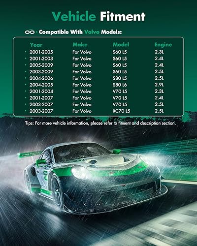 Miniatura 2 de SCITOO CO 11044JC Bomba de compresor de CA 2001-2009 apta para V-olvo S60 S80 V70 XC70 2.3L 2.4L 2.5L
