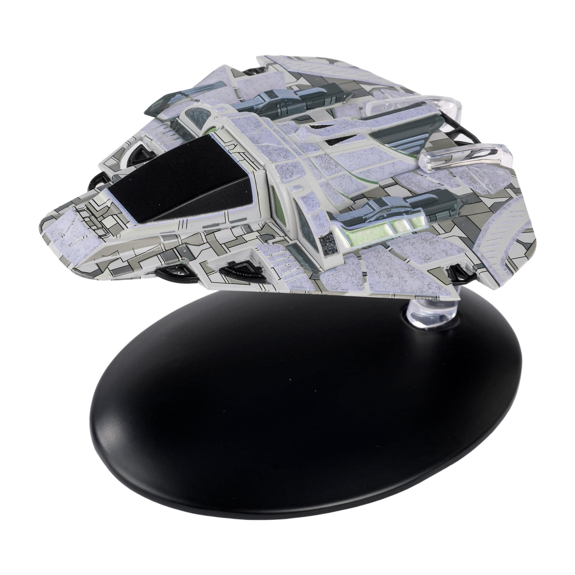 Star Trek Grey - B'omar Patrol Ship - Official Starships Collection By Eaglemoss Collections