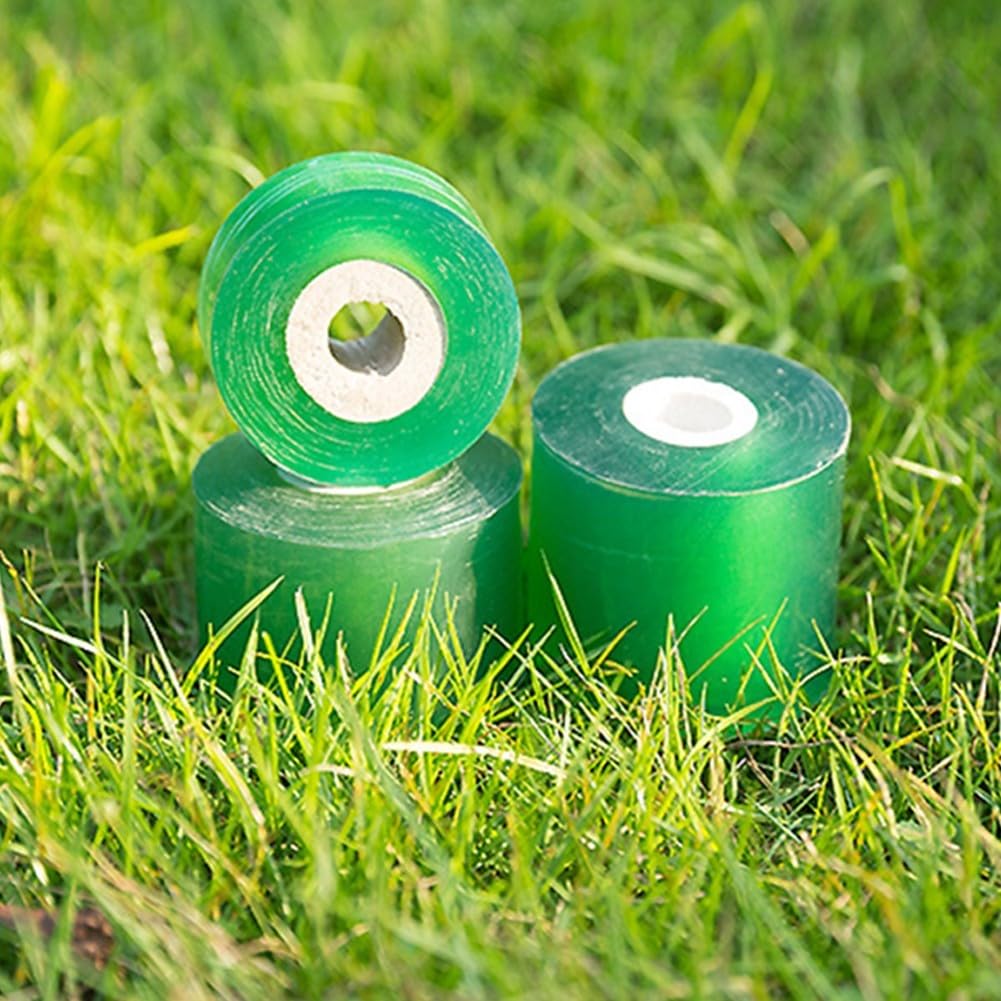 2Pièces Greffage Réparation De Plante Greffage Ruban - Biodégradables, Film Transparent Extensible Adhésif Etirable Bande Barrière Bandes