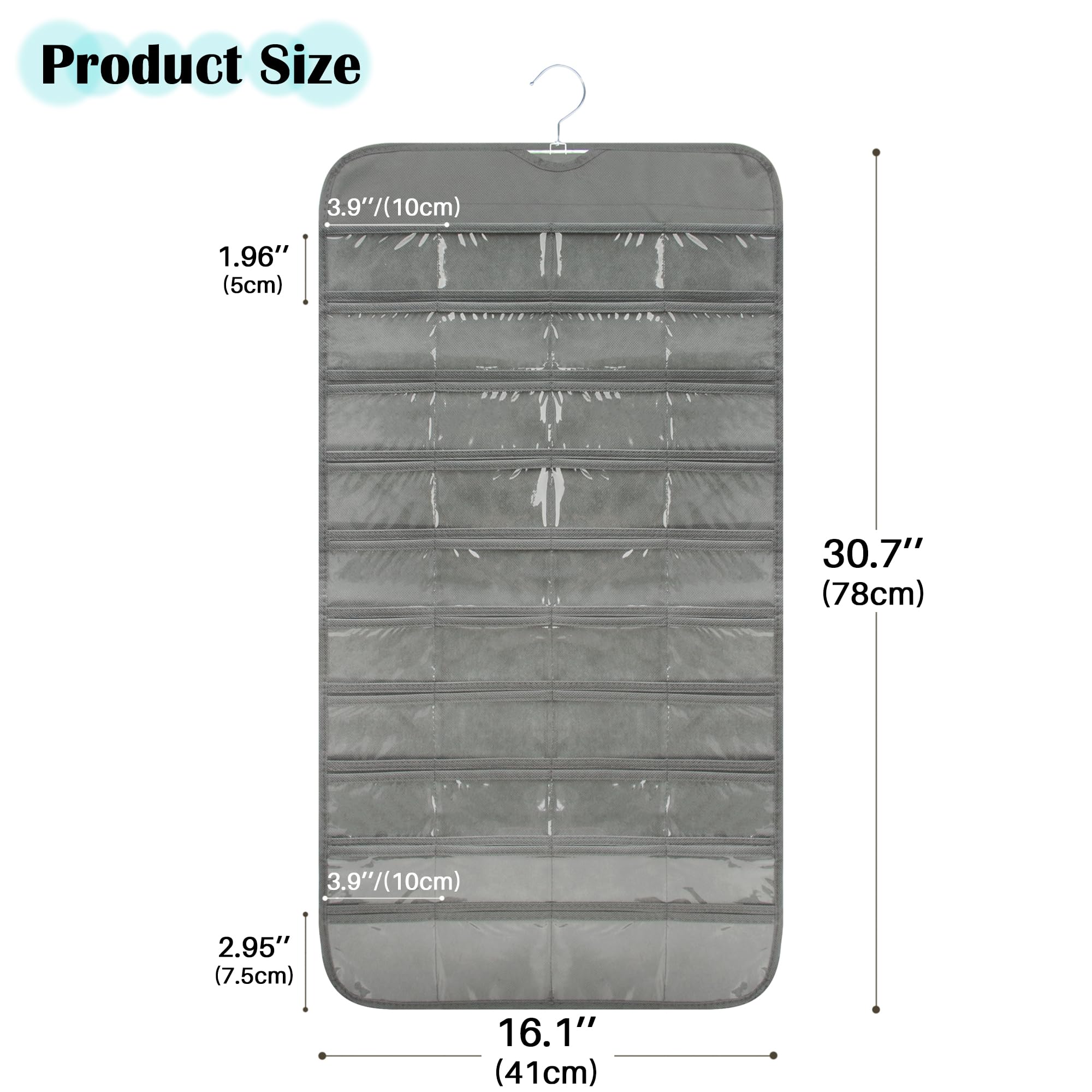 Snapklik.com : PACMAXI Button Pins Organizer Hanging Display Stand ...