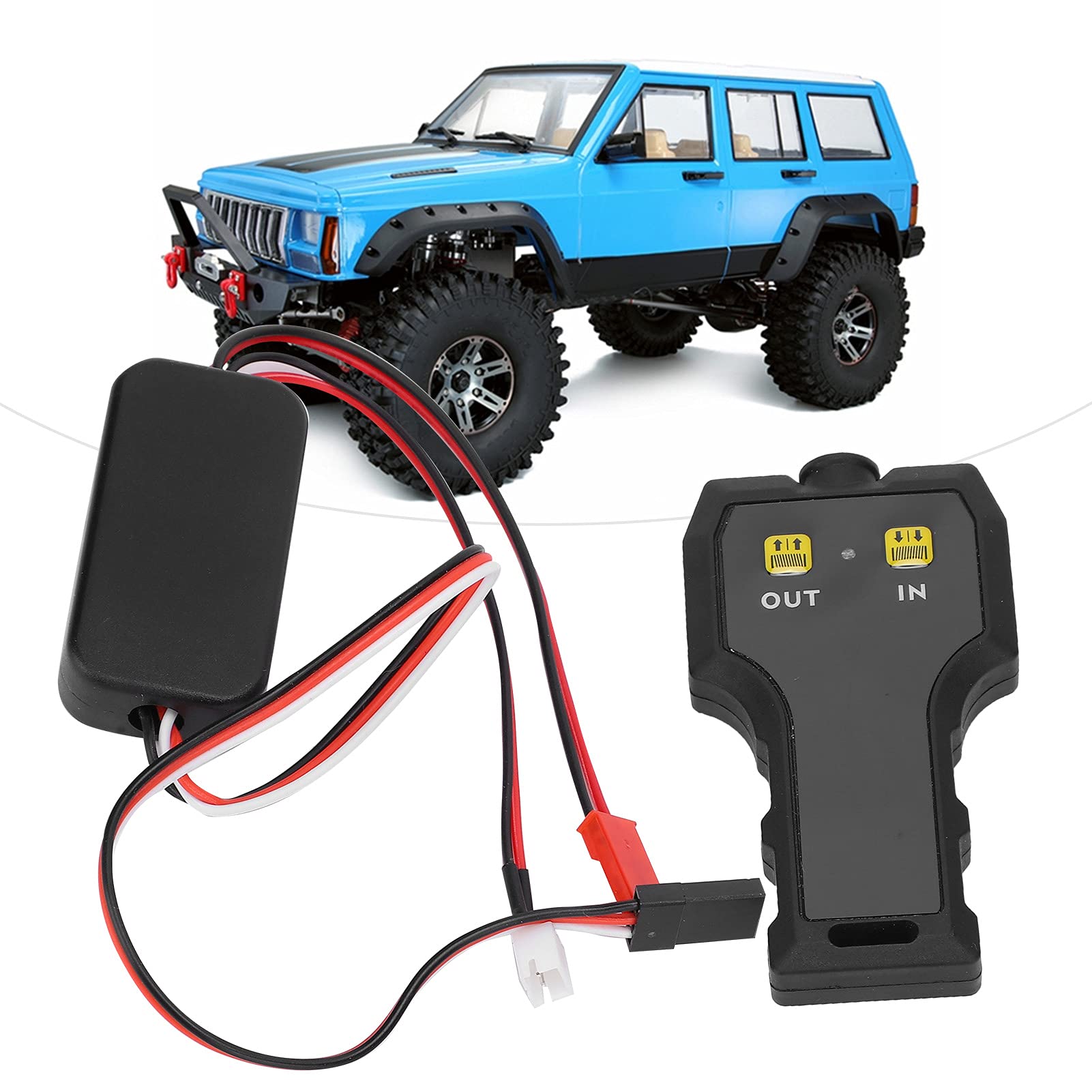 Dilwe Telecomando, Telecomando dal Design Leggero, Controller per Verricello, per Auto RC 1/10