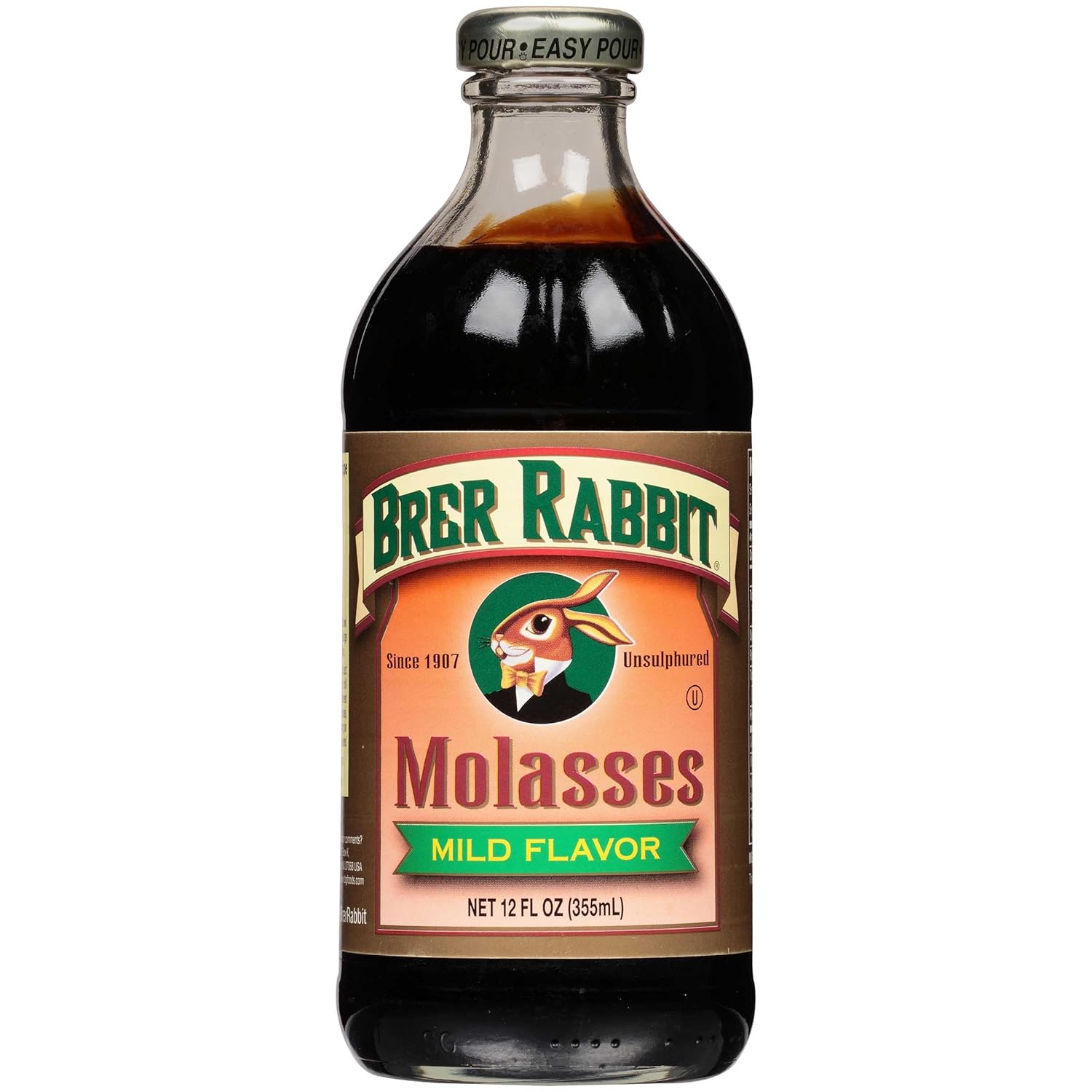 Brer Rabbit Mild Molasses, 12 Ounce - 12 Case