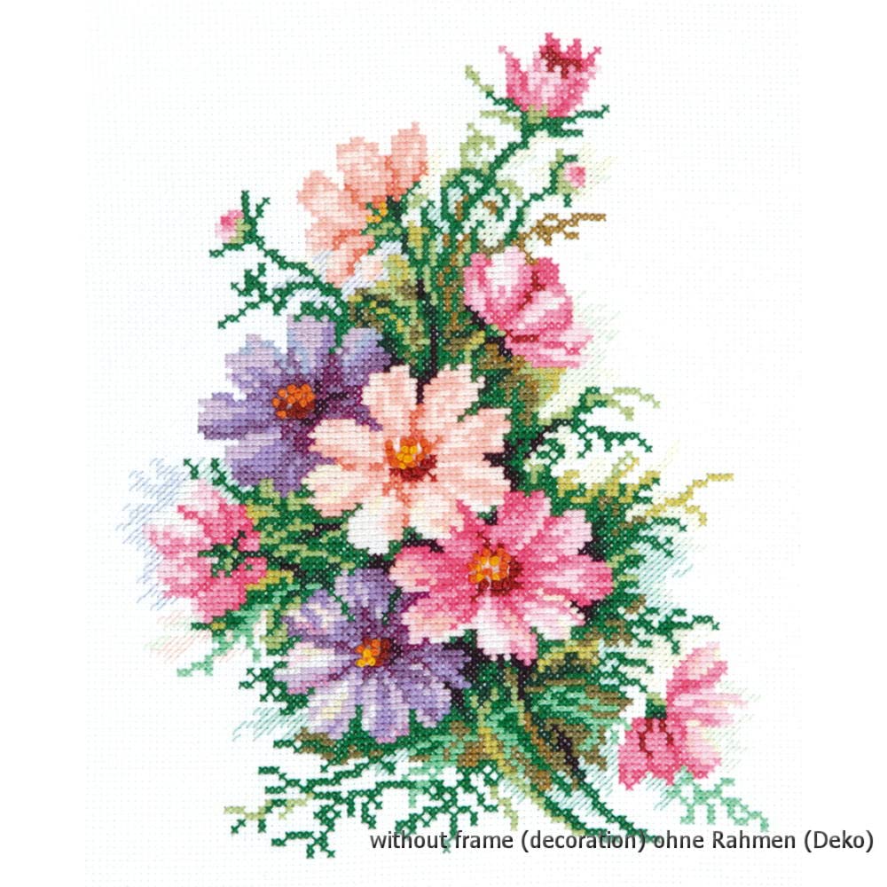 Magic Needle Zweigart Edition Counted Cross Stitch Kit, Craft Kits, Cotton, Multicoloured, 18x24cm
