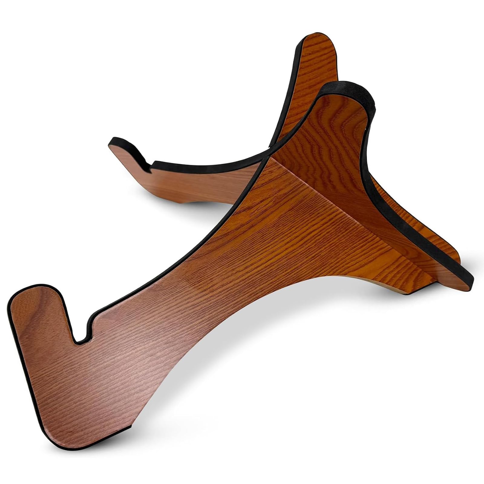 NGARY Estante De Exhibición De Tambor Compacto, Soporte De Tambor De Lengüeta con Esponja De Impacto Eve, Diseño Triangular Sin Oscilaciones, Montaje Rápido para Rendimiento De Estudio En Casa