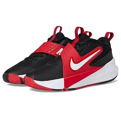 Nike Kids Team Hustle D 12 (Little Kid) Kids Shoes Black/White/University Red