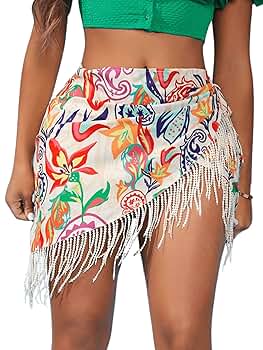 Treat ürself Floral cotton mini skirt Floral cotton mini skirt | Treat ürself