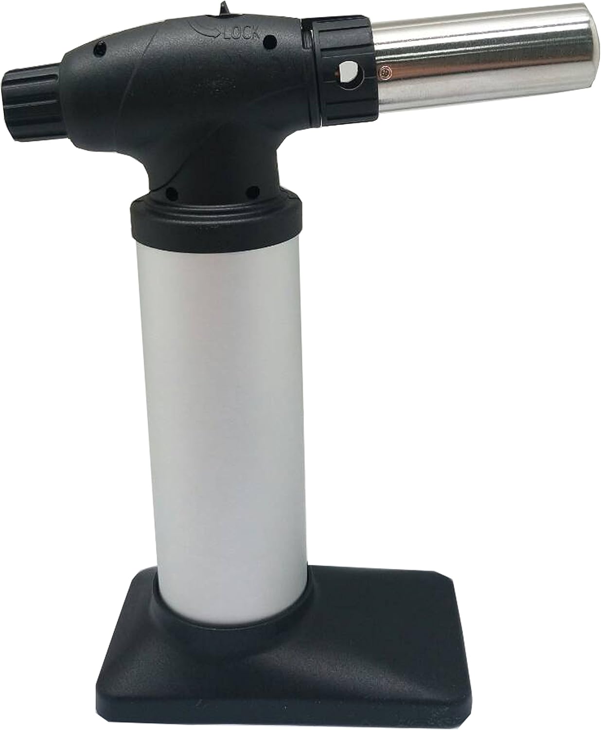 New Arrivals All Splendid GAS TOOL Soldering Torch | Kitchen Tool |Food Torch | BBQ Torch | Cigar Lighter | Baking Tool | Butane Torch (Silver)