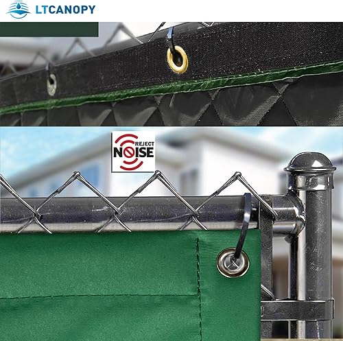 Miniatura 6 de LTCANOPY Barrera de sonido, construcción temporal, tráfico, campos deportivos industriales, control de ruido al aire libre, bloqueo de sonido,