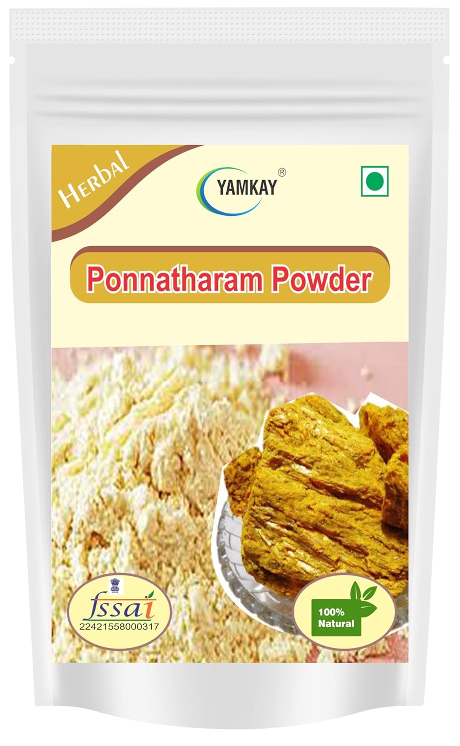 Yamkay ponnatharam Hartal Varki Haratal Powder 100gm Amazon.in