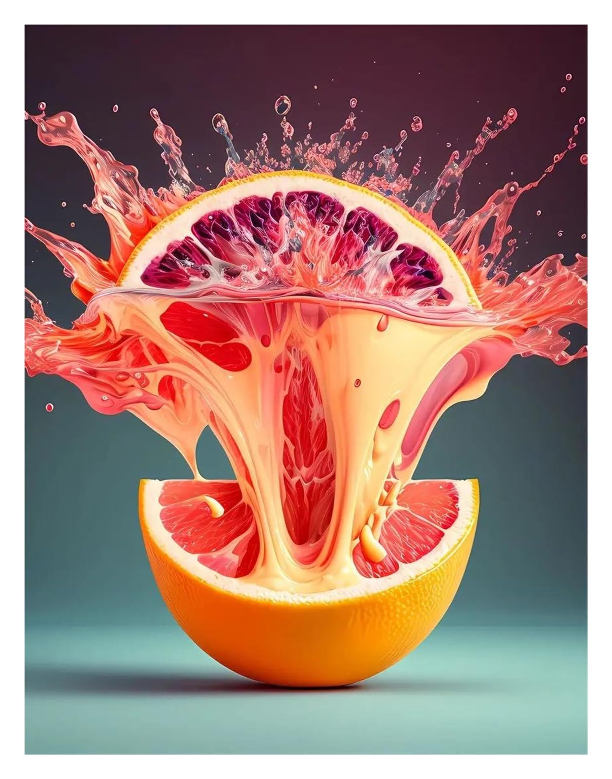 Impression sur toile fruits pour sublimer votre cuisine et salle à manger 40x60cm