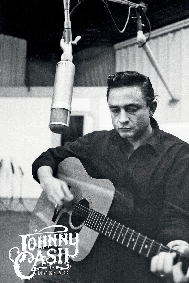 Grindstore Johnny Cash (Studio) Maxi Poster - Laminated