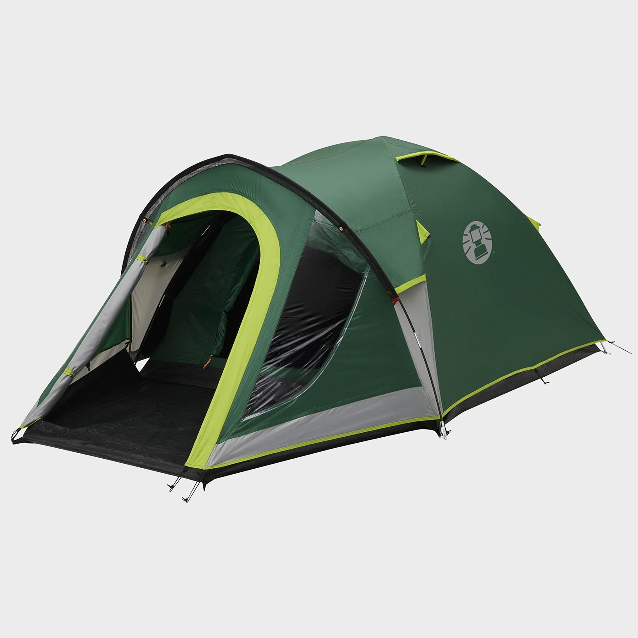 Coleman Kentmere 3 Plus 3 Person Tent, Grey/Green, One Size