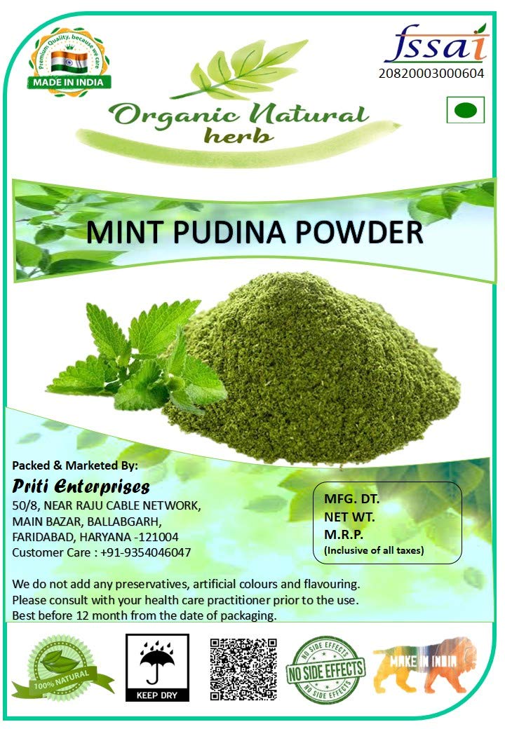 See full amazon price history chart for Organic Natural Herb Mint Pudina Leaves Powder (पुदिना पत्ति) | 100 GMS Pudina On Sun Roof Dry Leaves Powder Organic Natural Herb Mint Pudina Leaves Powder (पुदिना पत्ति) | 100 GMS Pudina On Sun Roof Dry Leaves Powder (B08HJKCXXR) Amazon Price History, Amazon Price Tracker