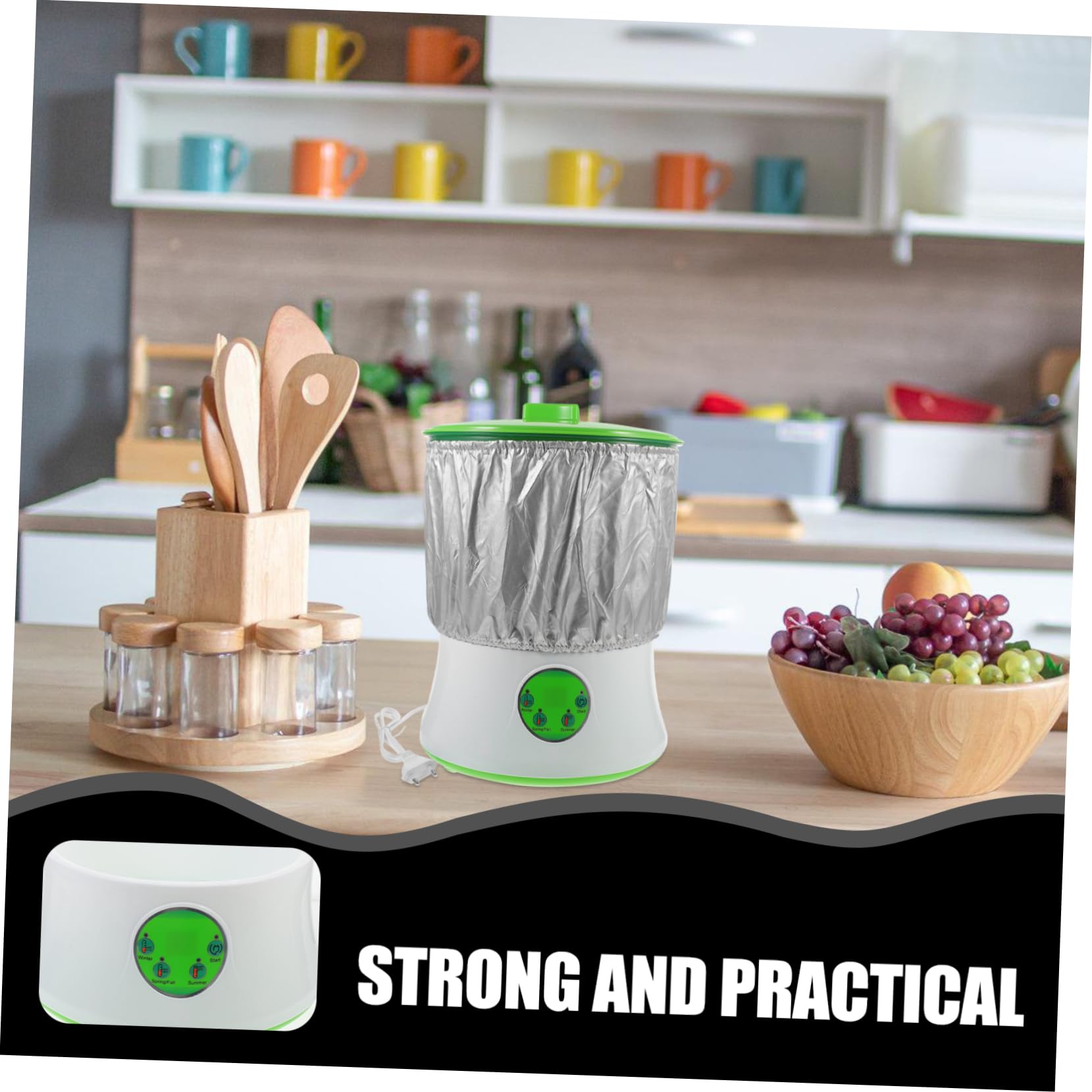 UPKOCH 20w Máquina De Brotes De De Doble Inteligente Control por Microcomputadora para Germinador De Semillas Casa