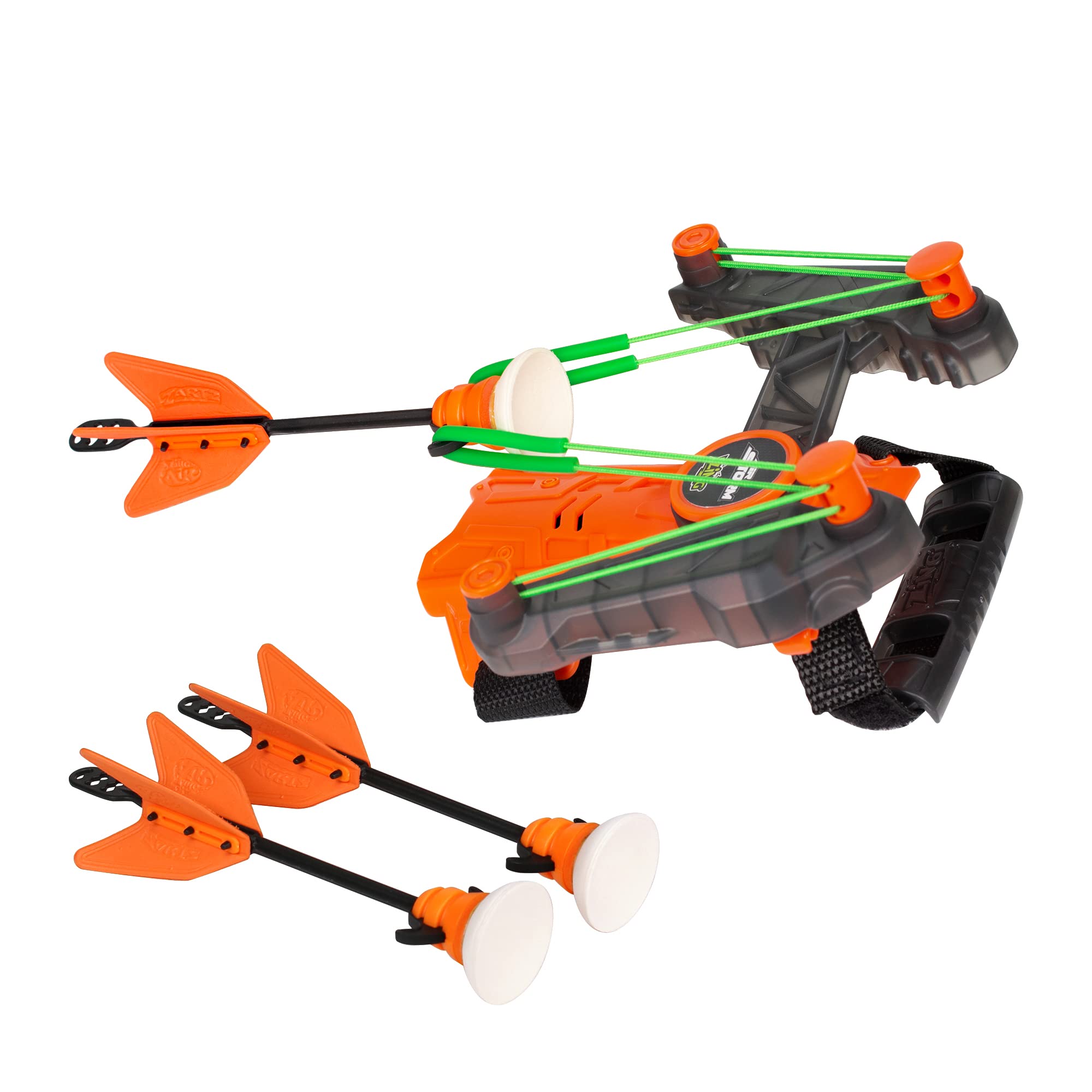 Air Hunterz Wrist Bow - Includes 1 Wrist Bow and 3 Suction Cup Arrows, Launches Arrows Up to 40 ft