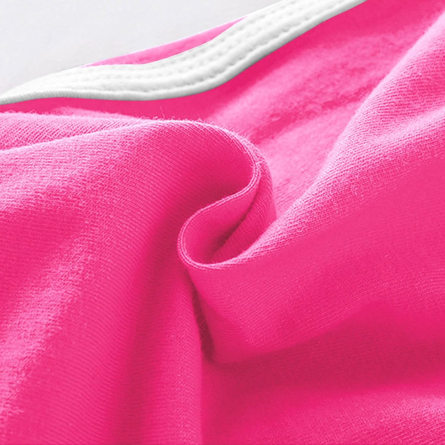 Girls Summer Cotton Dophin Shorts 5-Pack Comfy Elastic Waist Loose Colorblock Boys Running Shorts for Toddler 1-11 Years