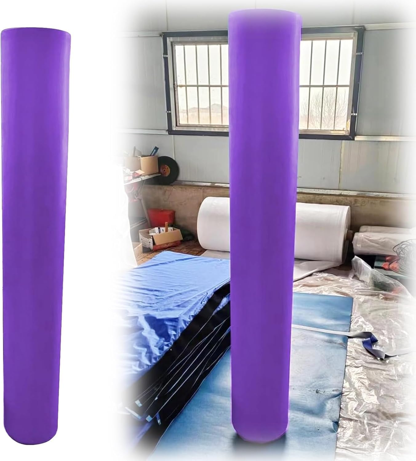 Almohadilla For Poste De Baloncesto Almohadillas de Espuma for Proteger Postes y Paredes; Impermeable Duradero; Fundas Protectoras for Aros Baloncesto