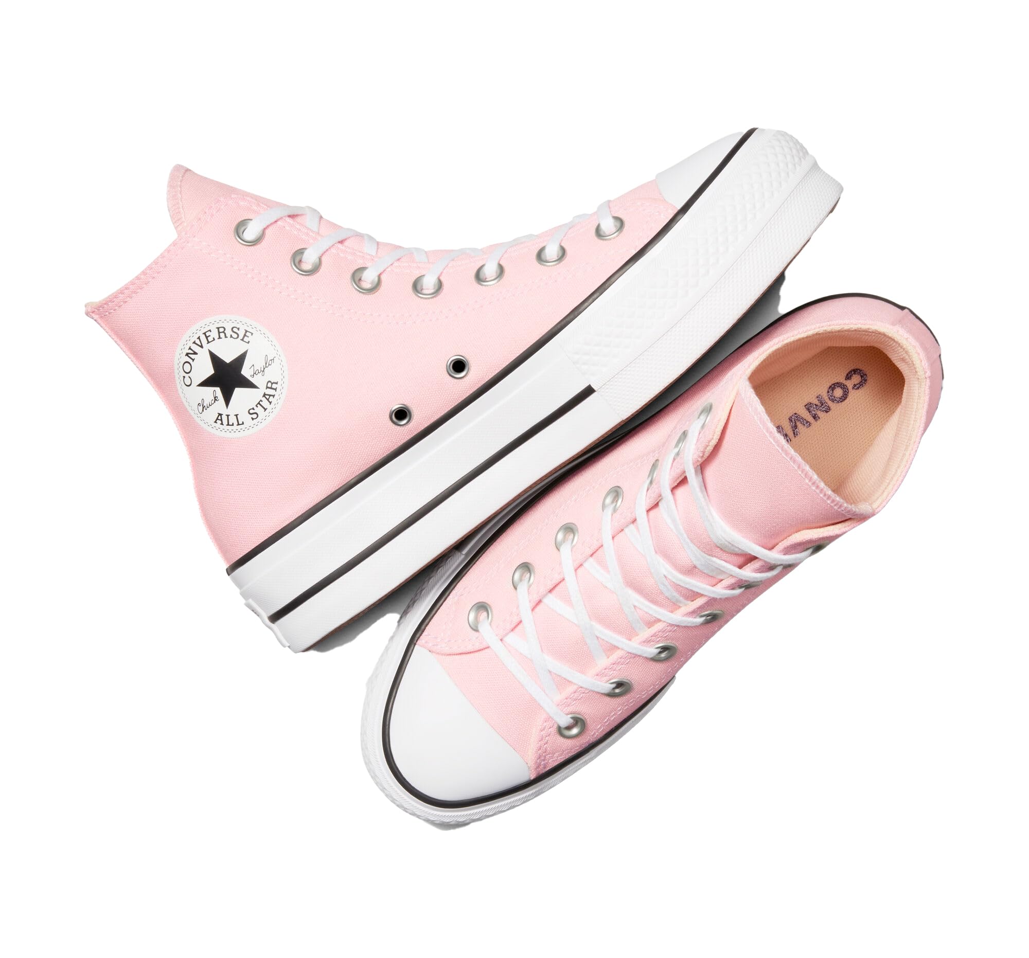 ConverseWomen's Chuck Taylor All Star Lift Sneakers,  Donut/Glaze/White/Black, Medium US