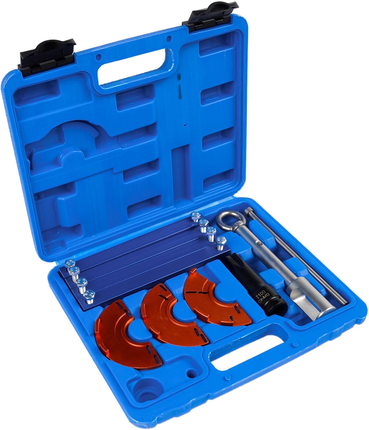 Engine Timing Tool Kit Replacement for Mercedes M276 M278 M157 Engines with 3Pcs Camshaft Adjuster Tool T100 Camshaft Socket Fuel Injector Puller 276589014000 278589002300 278589003300