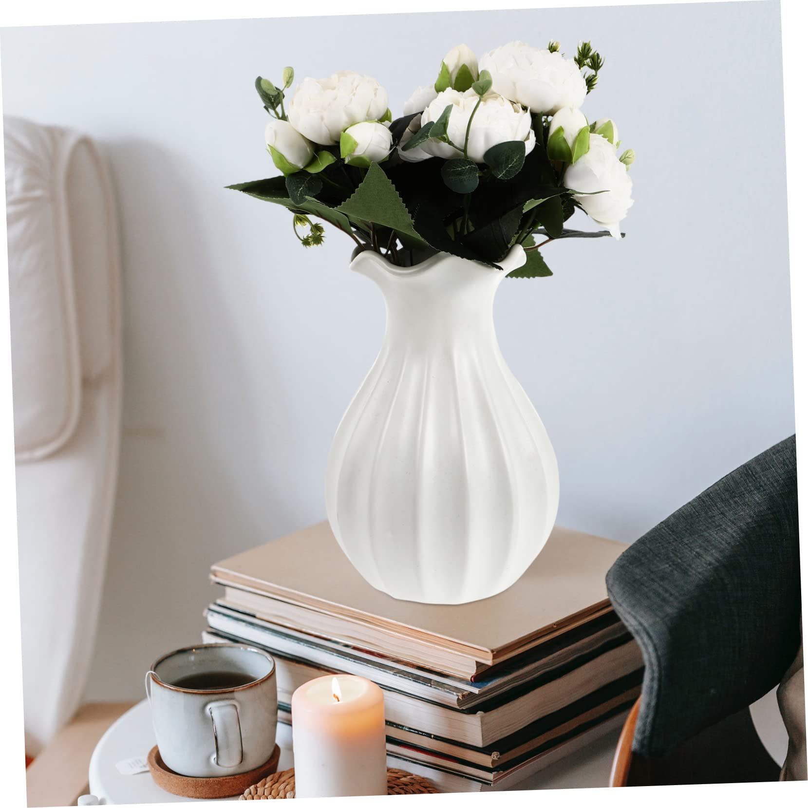 Amazon｜FUNOMOCYA リビングルームの装飾のための造花ウェディング