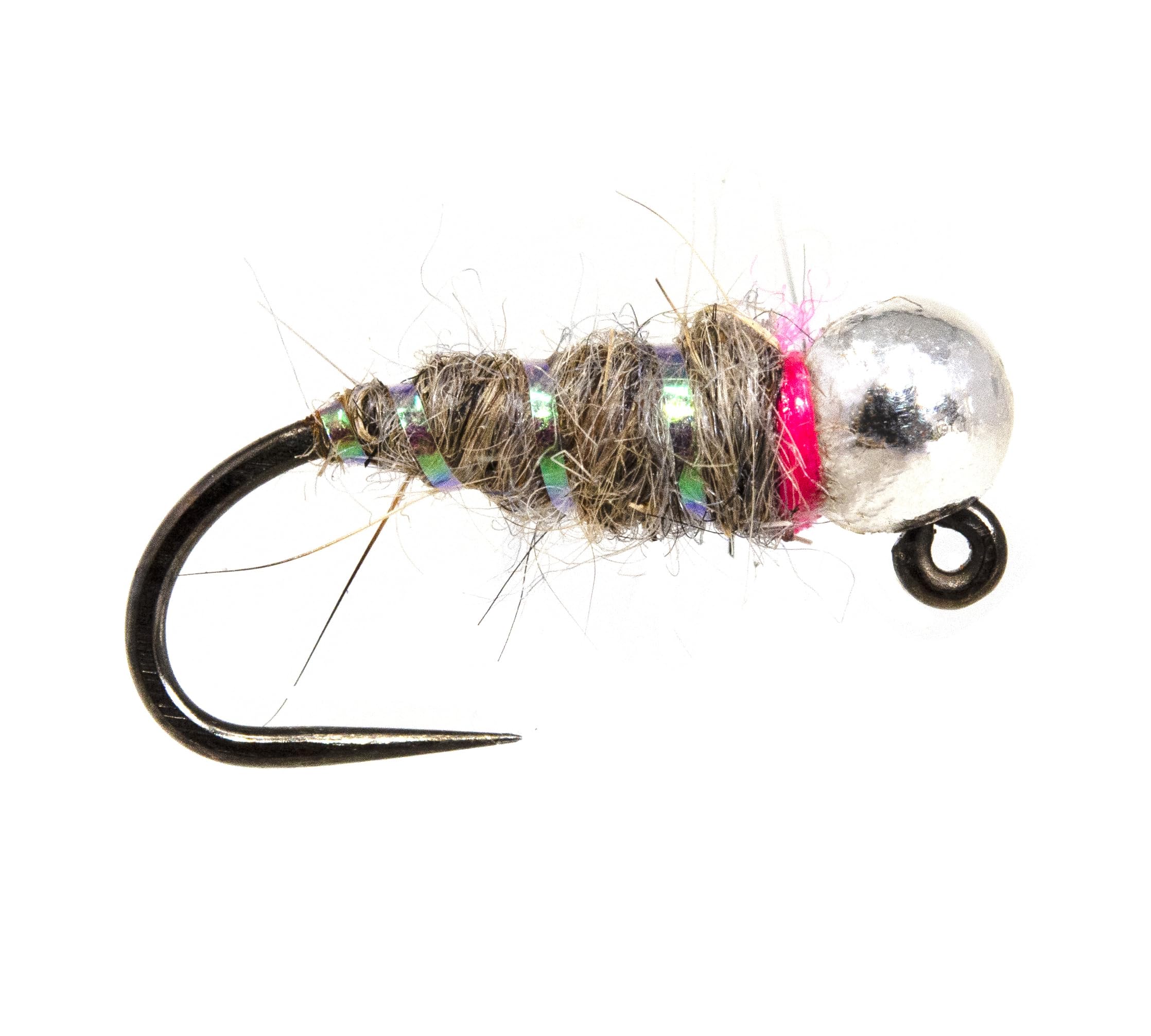 Outdoor Planet Assortiment de 36 mouches de pêche à la mouche Perdigon Perdigon en perles de tungstène | Leurre de pêche à la truite et à l'ombré