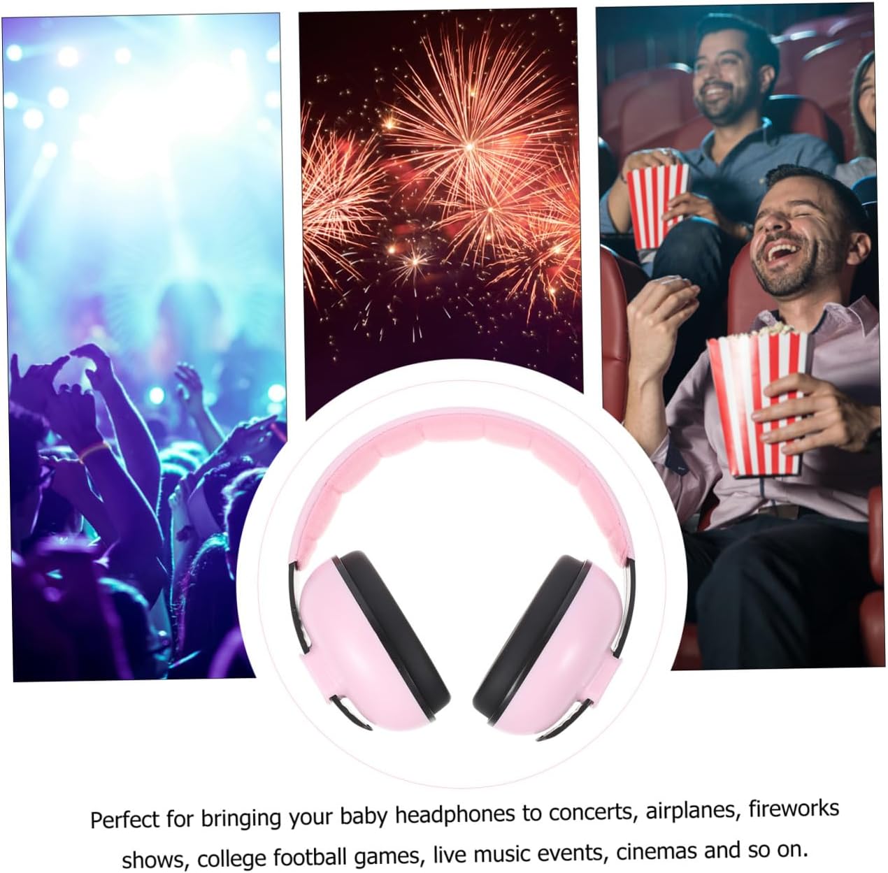 Hearing Protection Earmuffs for Boy Girl and Noise Cancelling Ear Muffs with Headband Lightweight Comfortable Ear Protection for Sleeping Travel Concerts and Loud Environments