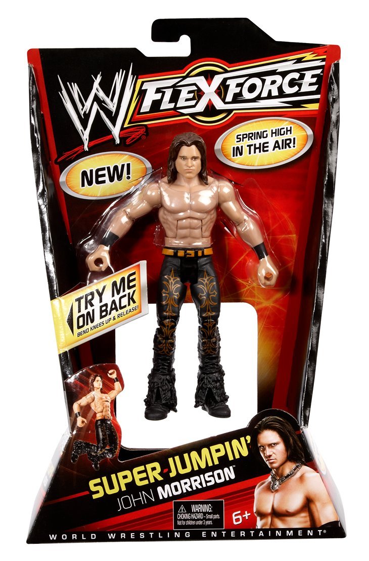 Mattel V1450 WWE FlexForce Super Jumpin' John Morrison Action