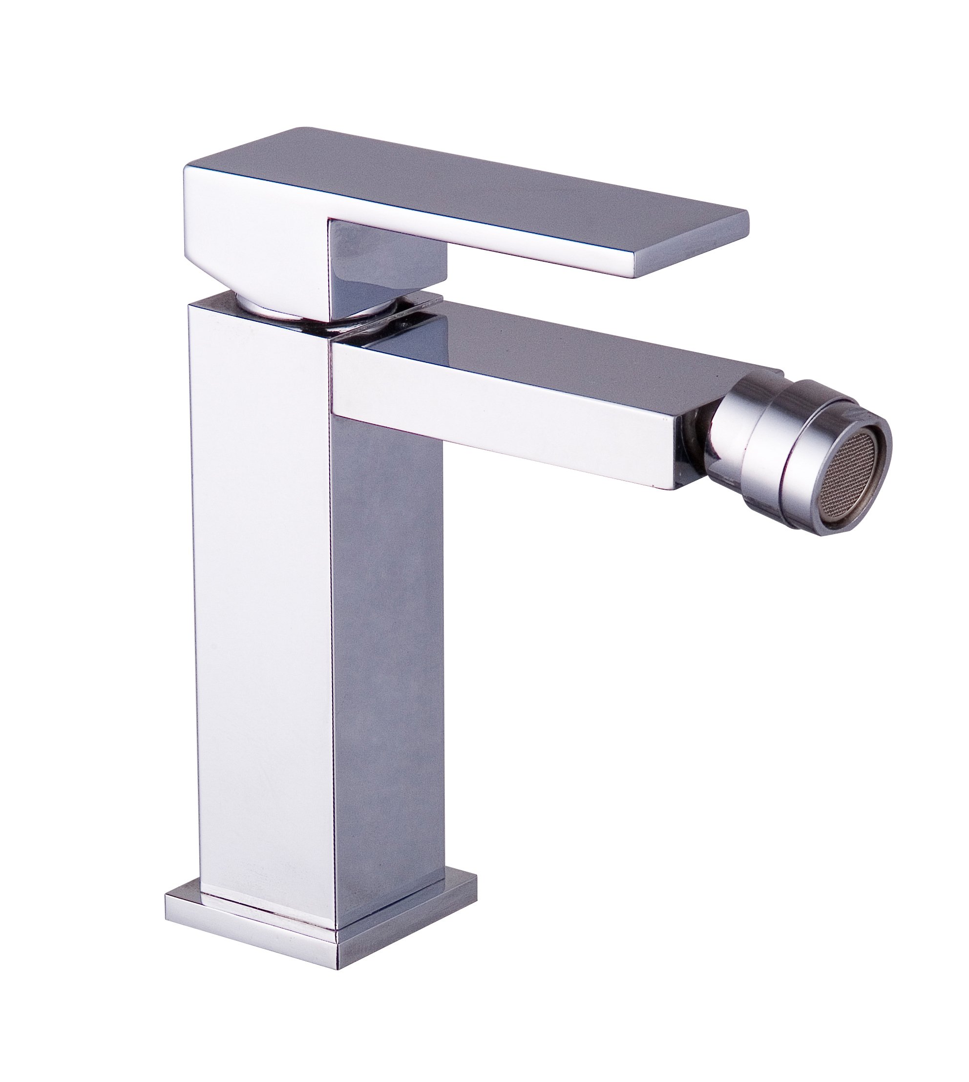 DP rubinetteria Quercia – Miscelatore monocomando per bidet, colore: argento
