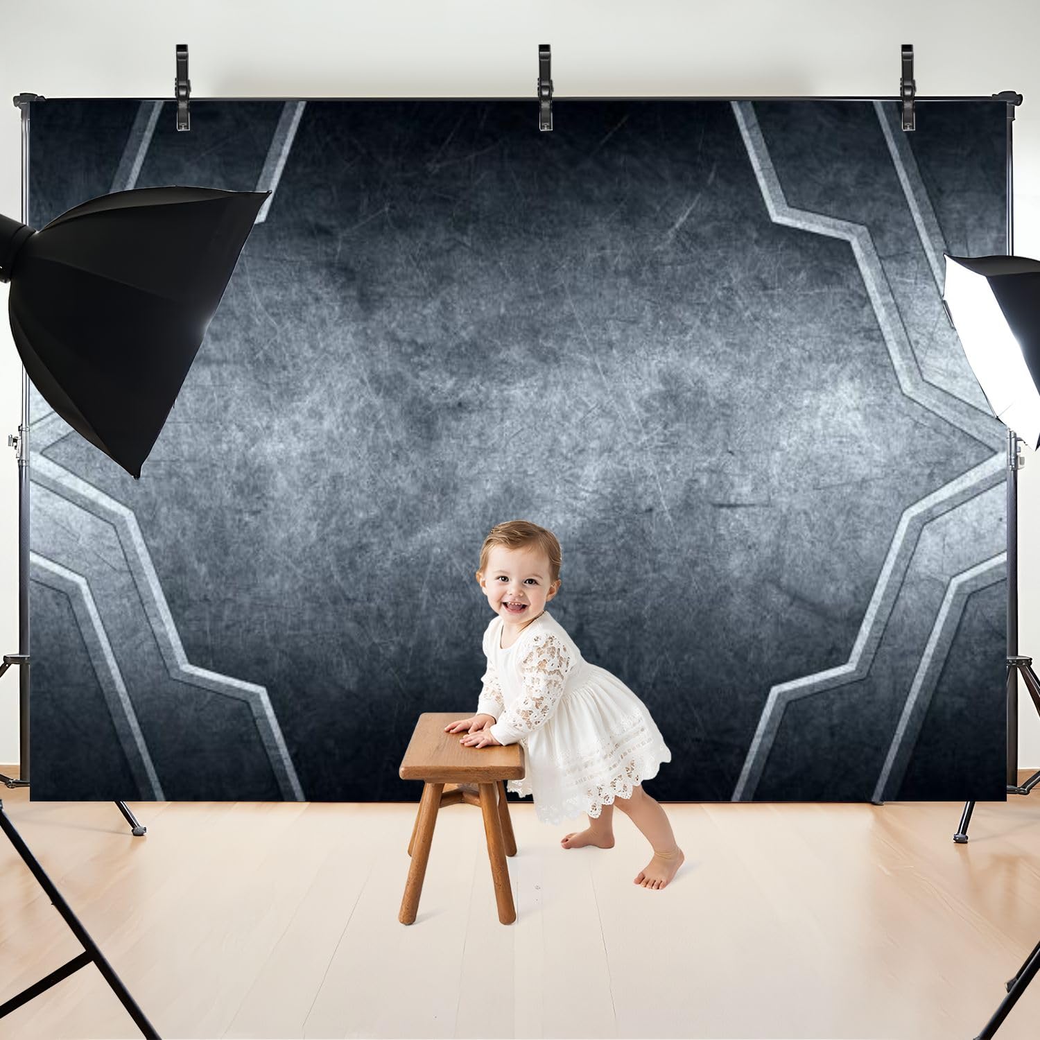 5x7ft Photography Backdrop Black Microprocessor Electronic Components Photo Backdrop Photography Background for Photoshoot Portrait Video Party Photo Studio Prop Booth: 5 x 7 FT Color13