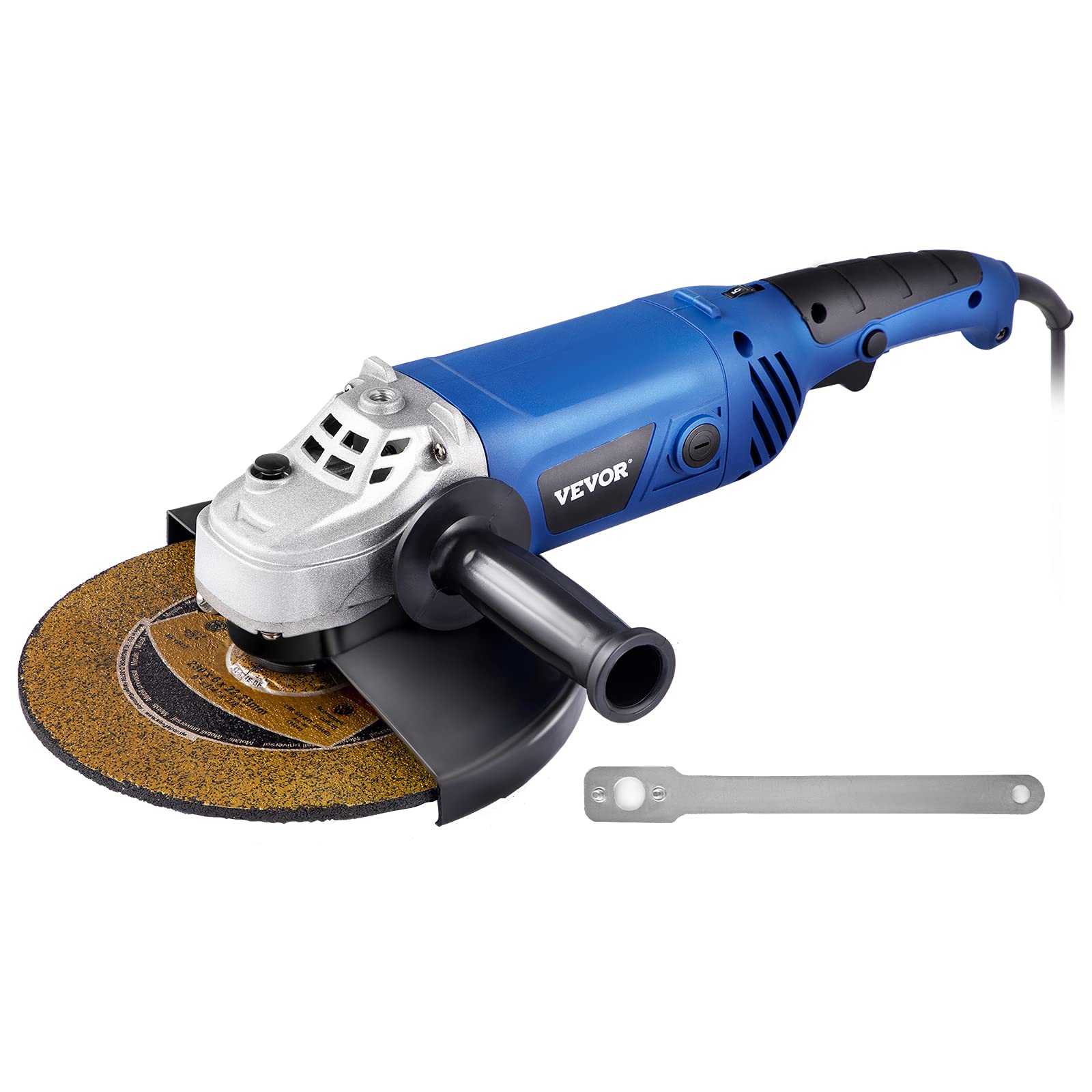 Buy VEVOR Angle Grinder, 9 Inch Powerful Grinder Tool 15 Amp Power