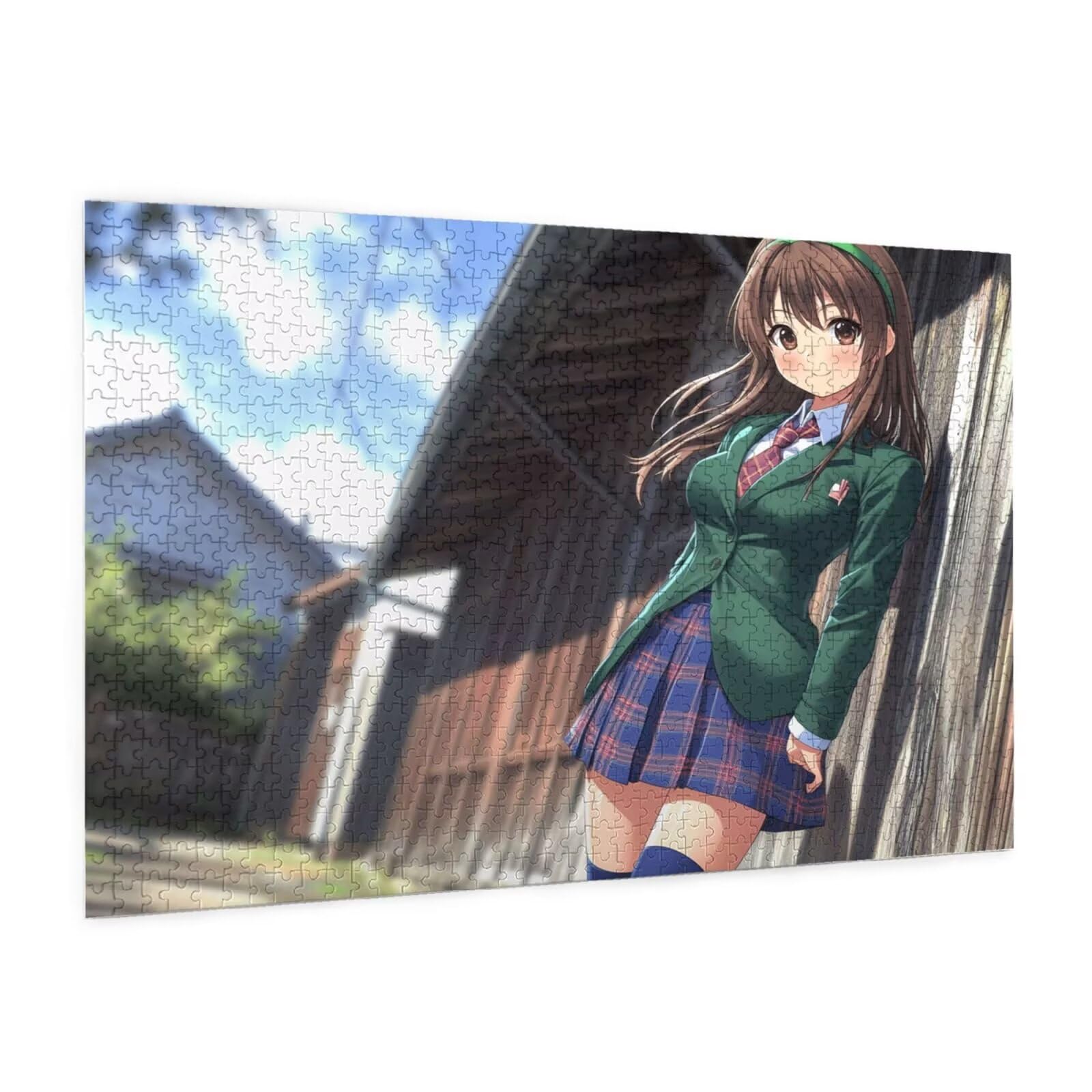 Puzzle z kreskówek 5000 sztuk kobiety puzzle dla dorosłych początkujących z pudełkiem prezentowym, interaktywne puzzle dla rodziny wymagające wyzwania, stres Relief Wall Decor Art prezent dla mężczyzn