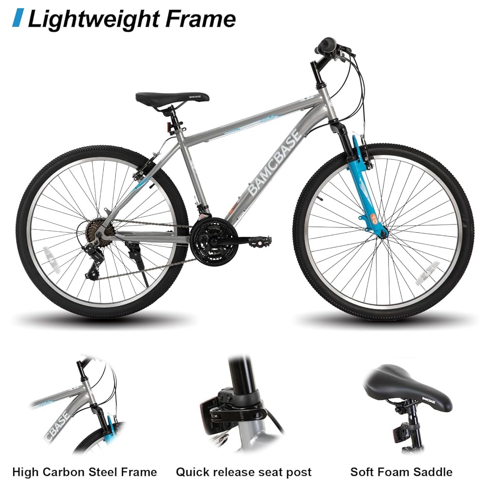 Amazon | HH HILAND 26インチ マウンテンバイク メンズ