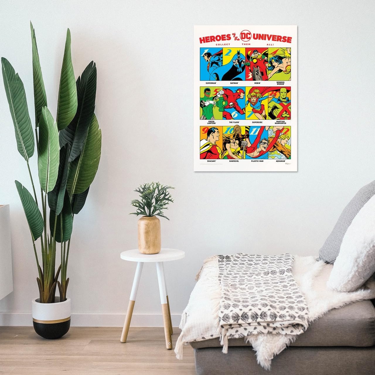 MIGHTYPRINT DC Comics Justice League 17 x 24 Wall Art image 3