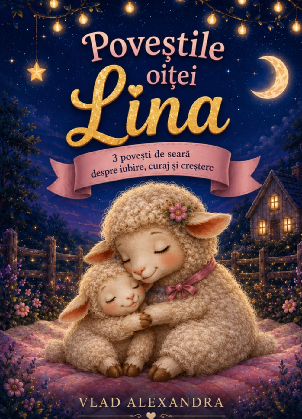 Lina – Trei povești de seară pentru suflete mici: 3 povești ilustrate pentru copii despre iubirea mamei, curaj și primii pași spre a crește
