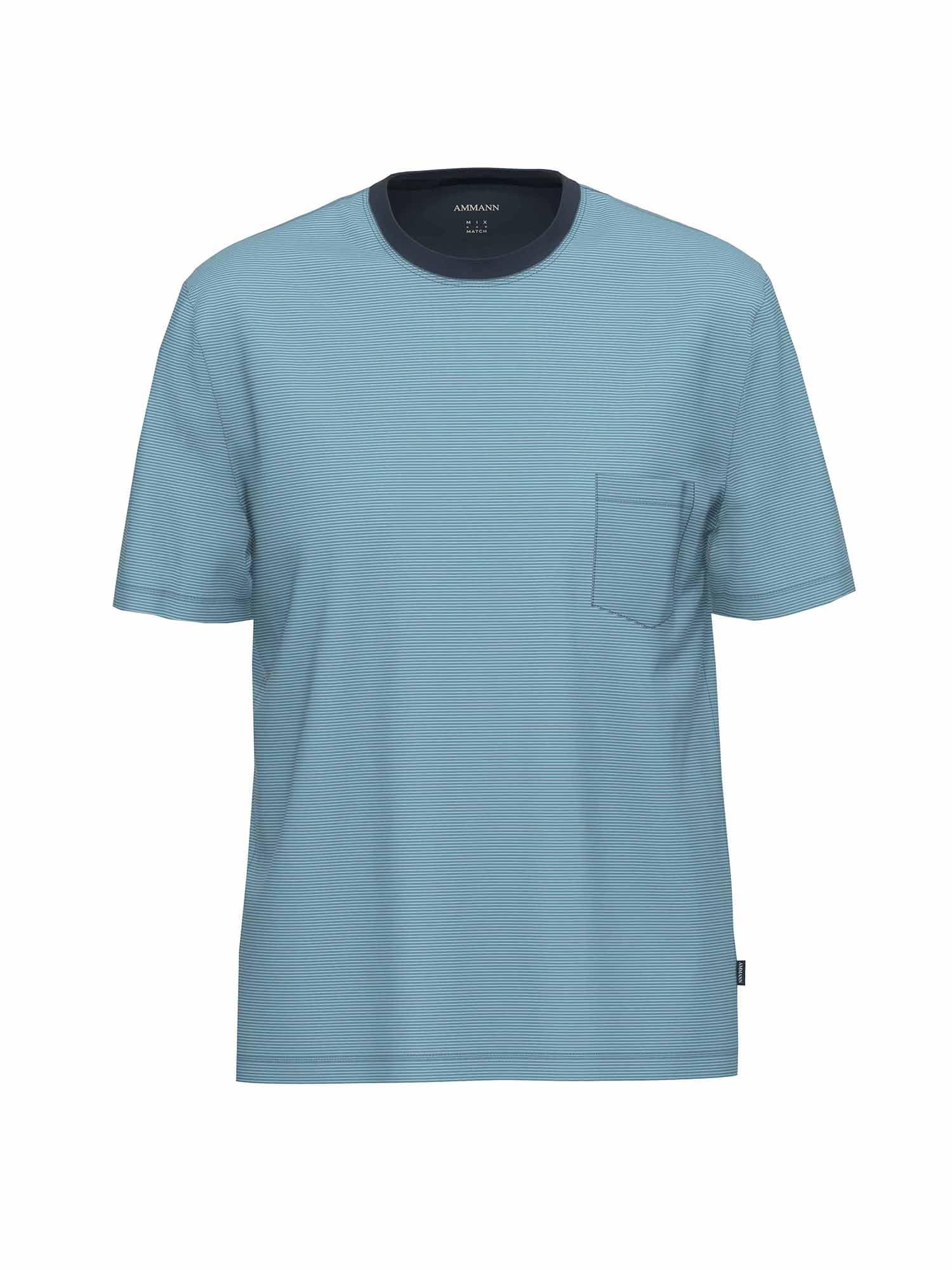 Ammann Camiseta de Hombre, pantalón Largo Night & Relax | S-5XL