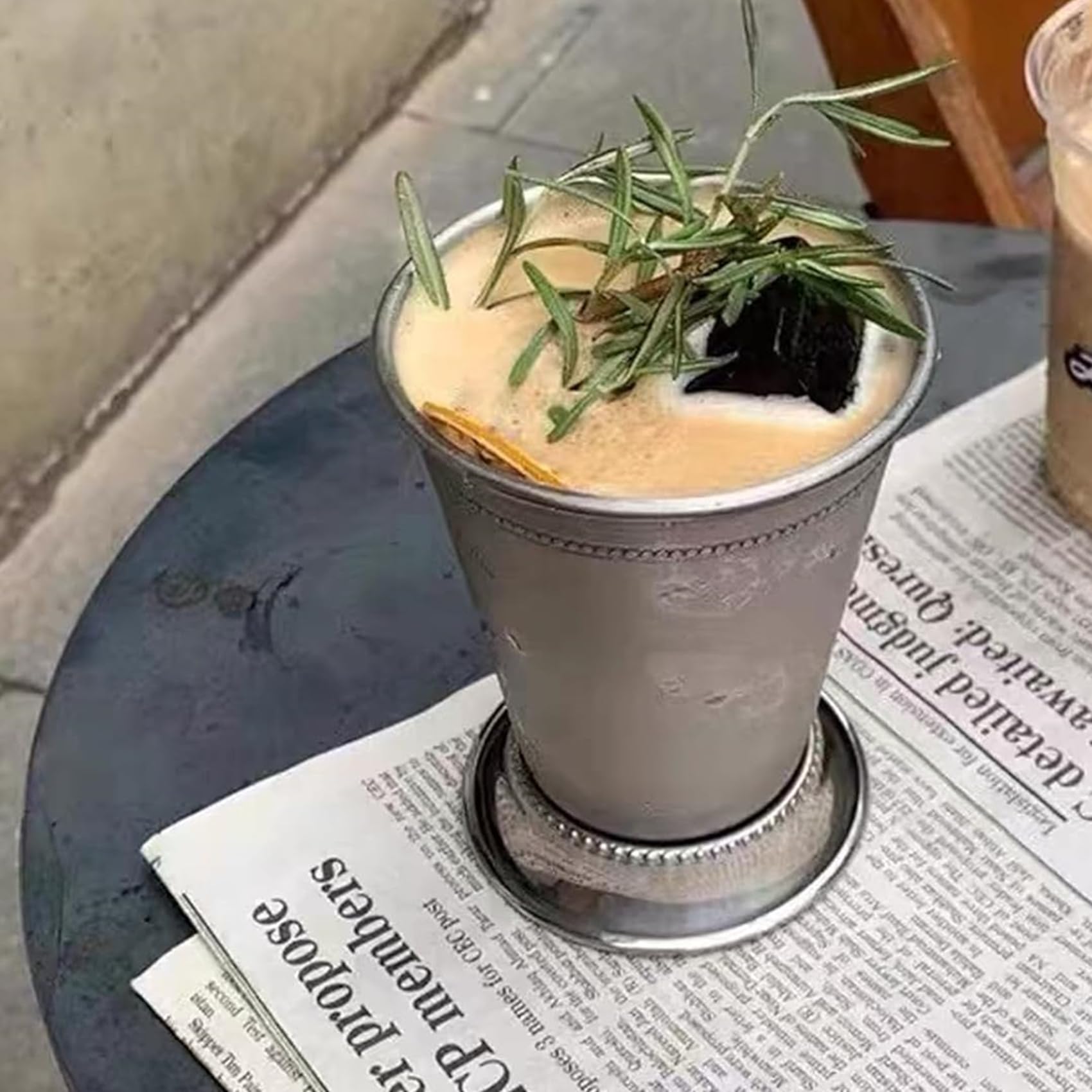 Set Of 2 Mint Julep Cups – 12oz Stainless Steel Cocktail - View #11