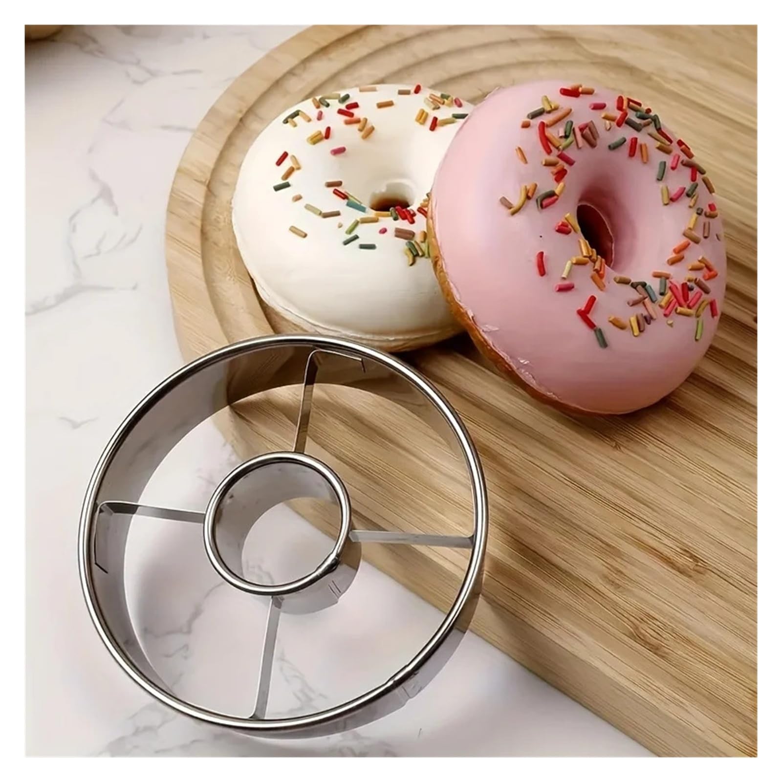 Moule à beignets pour le bricolage de desserts et la décoration de gâteaux en famille