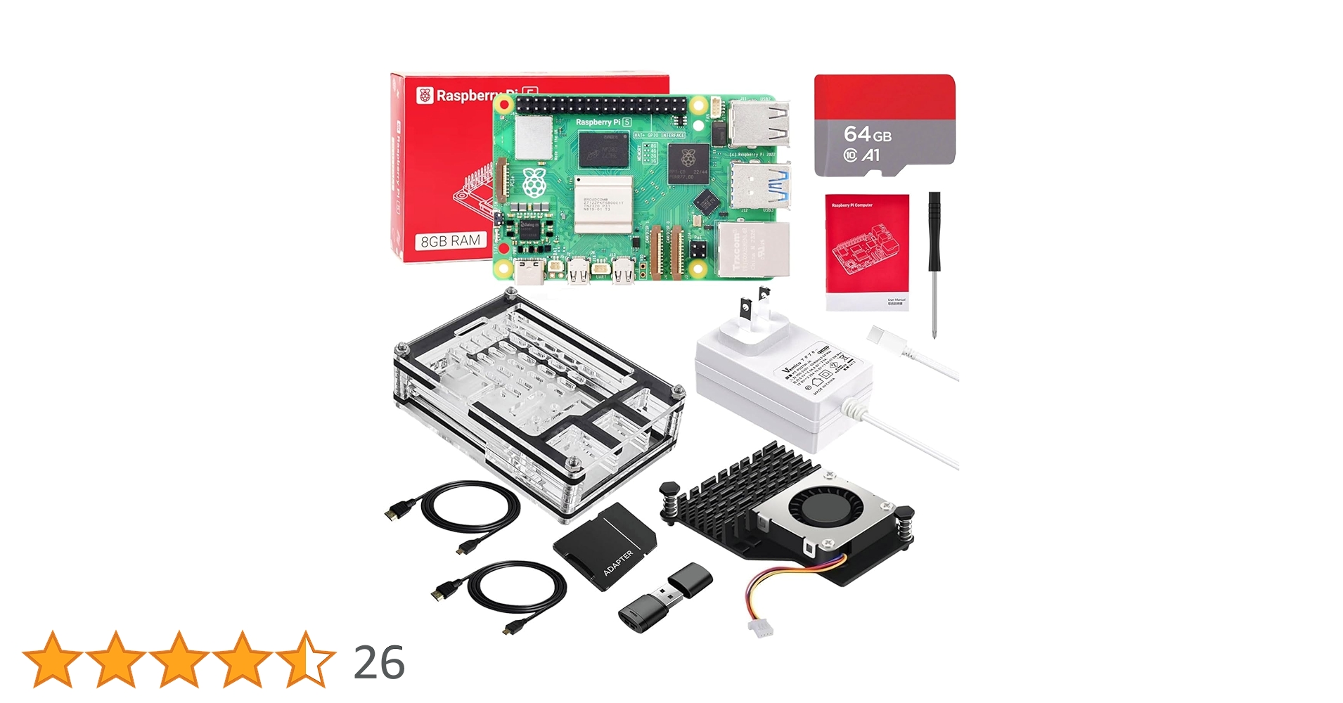 Amazon.co.jp: Vesonn Raspberry Pi 5 Starter Kit 技適済み Raspberry