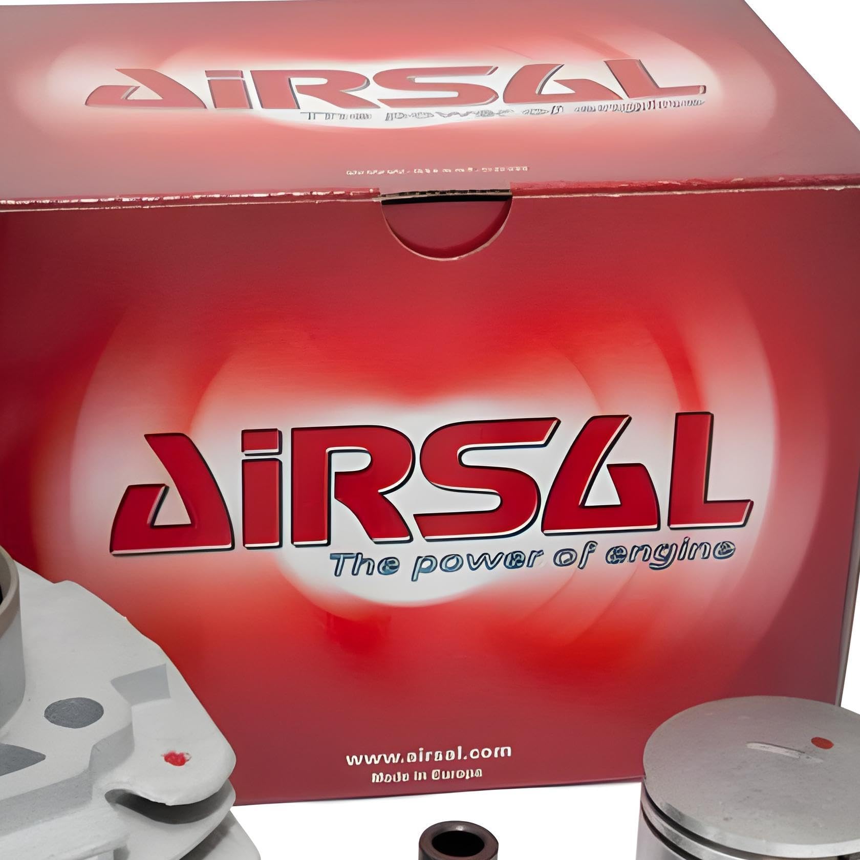 Roue Kit AIRSAL 67 ccm MBK AV7 | En alliage léger, capacité 67 centimètres cubes, alésage 45 millimètres, axe piston 13 millimètres; culasse d'origine gardée