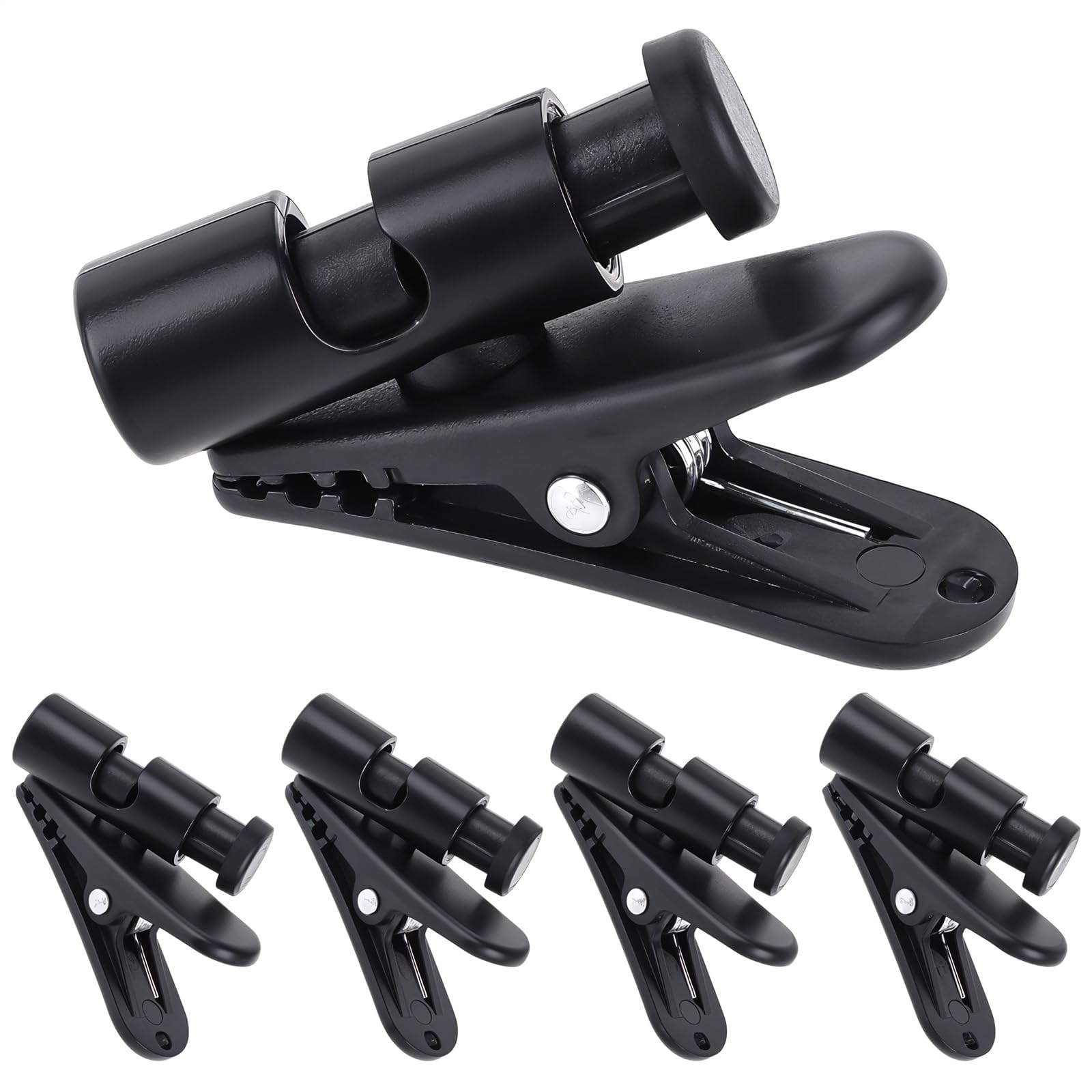 4Pcs Headphone Clip, Cord Clip, Wire Clips for Cords, Cable Clip, Securing Headphone Wires During Workouts, Organizing Cables at Work, Black-picture-19