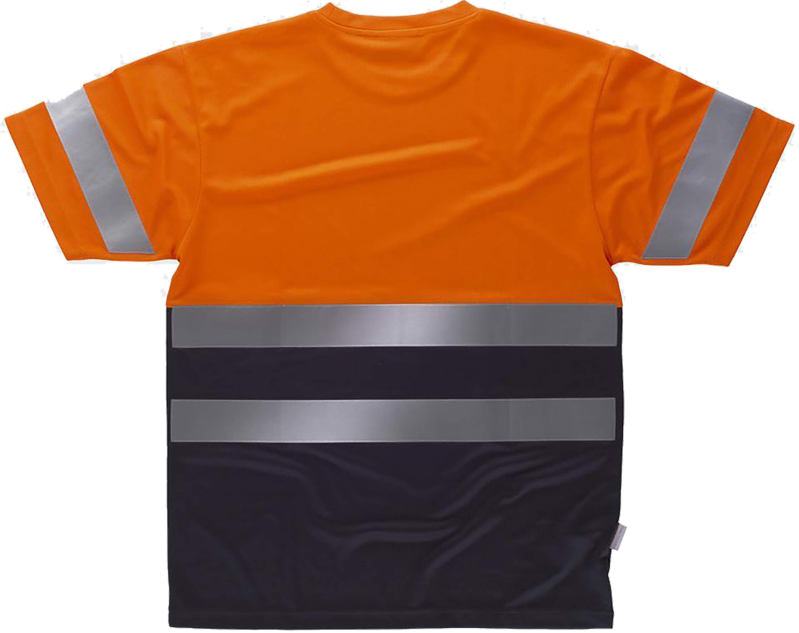 WORKTEAM Camiseta Manga Corta Alta Visibilidad EN ISO 20471 Tallas Grandes