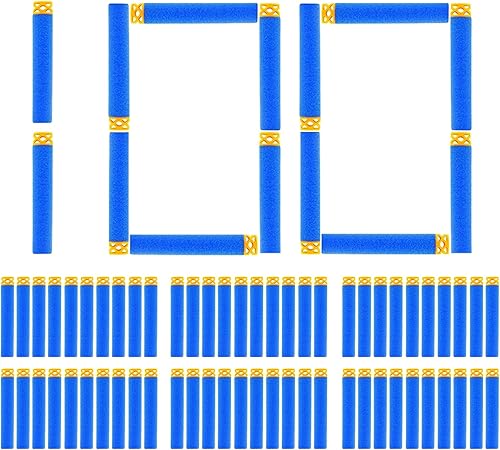 Refill Waffle Darts, Compatible for Nerf Elite Guns Series Blasters Toy Guns