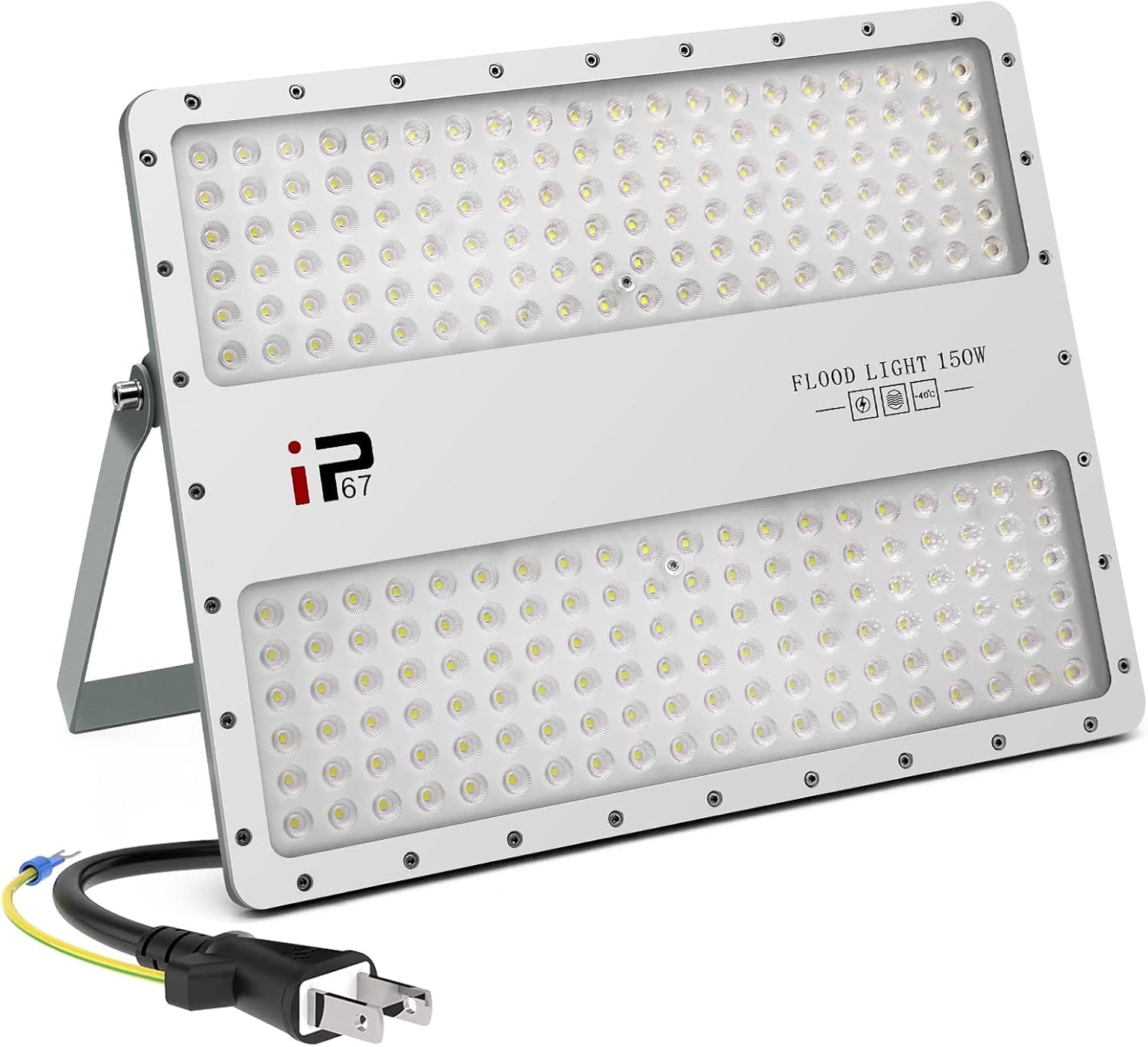 投光器 Led 150w 超薄型 Dobチップ 1 広角照明 Ip67防水 昼光色 長寿命 アース付き3pプラグ 100v対応 Led作業灯 ワークライト フラッドライト 看板灯 集魚灯 Ledライト 作業照明 屋外照明 夜間工事 駐車場 ガレージ 玄関口 １着でも送料無料
