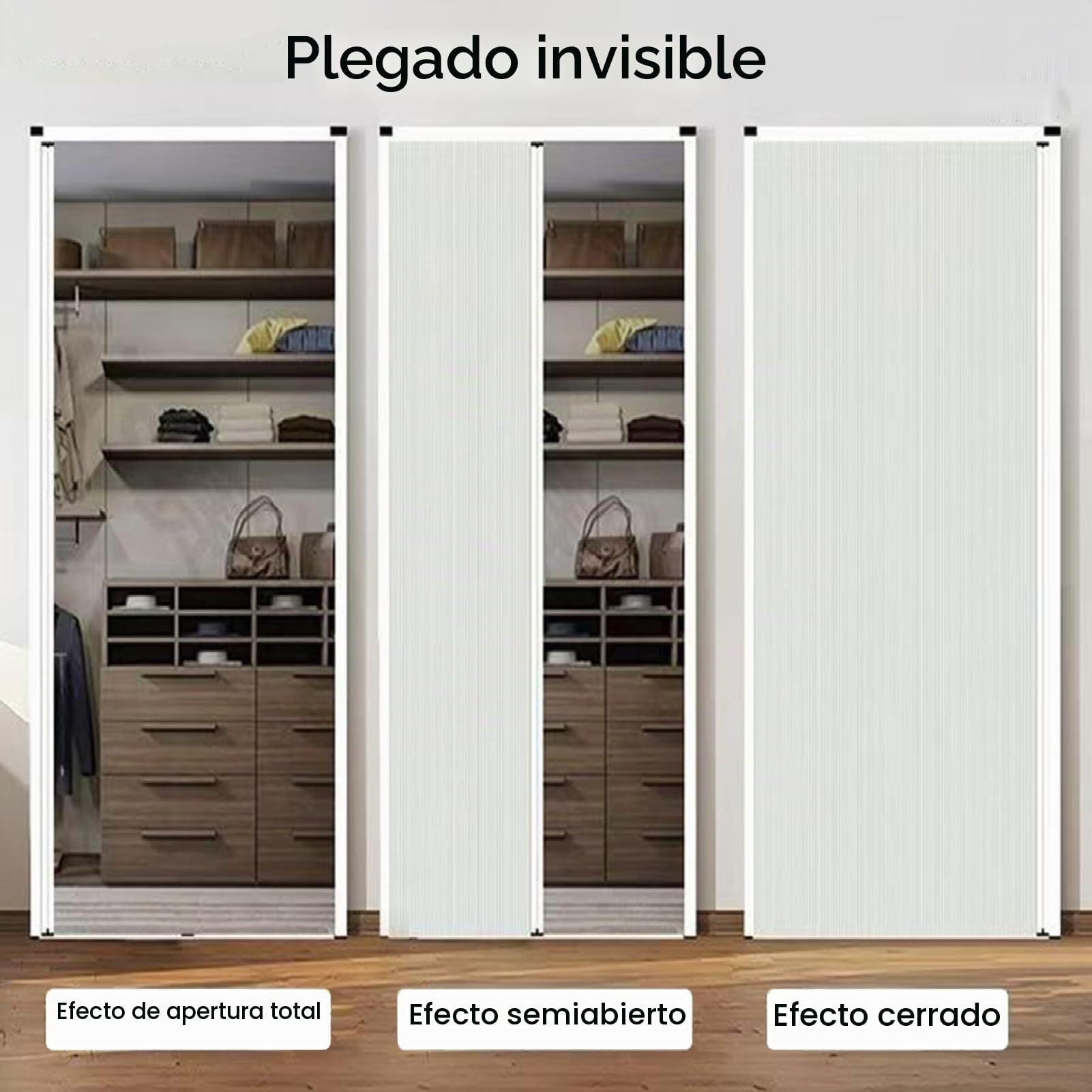 Puertas Correderas Personalizada, Puerta Corrediza Plegable Retráctil, Puerta Corrediza Plegable Multiusos para Armario para Cocina, Despensa, Ducha Y Puerta