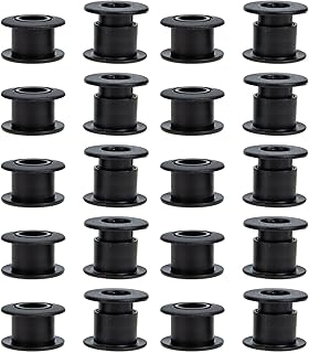 Cojinetes de Varilla para Futbolín 12mm 10 Pares Casquillos de Plástico para Mesa de Futbolín Recambios Profesionales de Ocio