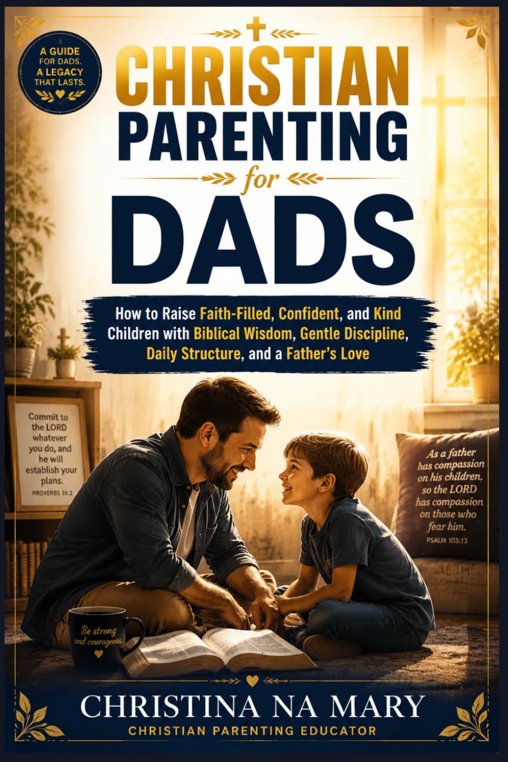 CHRISTIAN PARENTING FOR DADS: How to Raise Faith-Filled, Confident, and Kind Children with Biblical Wisdom, Gentle Discipline, Daily Structure, and a Father's Love: 3